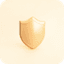 An icon showing a shield.