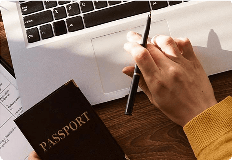 visa application process france hero image