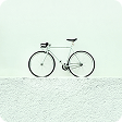 Bike against a wall
